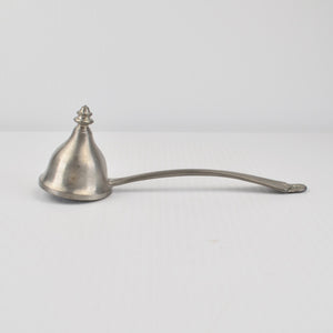 Pewter Candle Snuffer - Vintage Connecticut House Pewter - Signed 7.5"