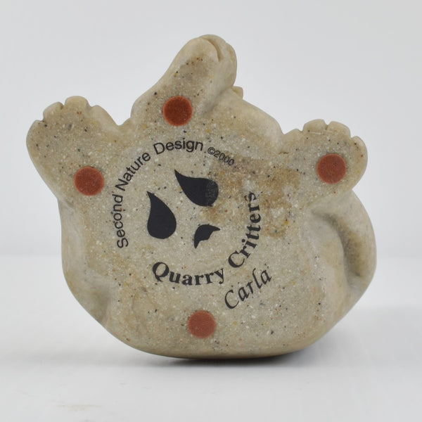 Second Nature Design Quarry Critters Cat Carla - Winking Cat Figurine 2000