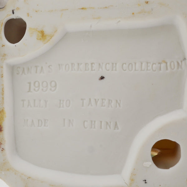 Santa's Workbench Collection Victorian Tally Ho Tavern - 1999 - New LED Light