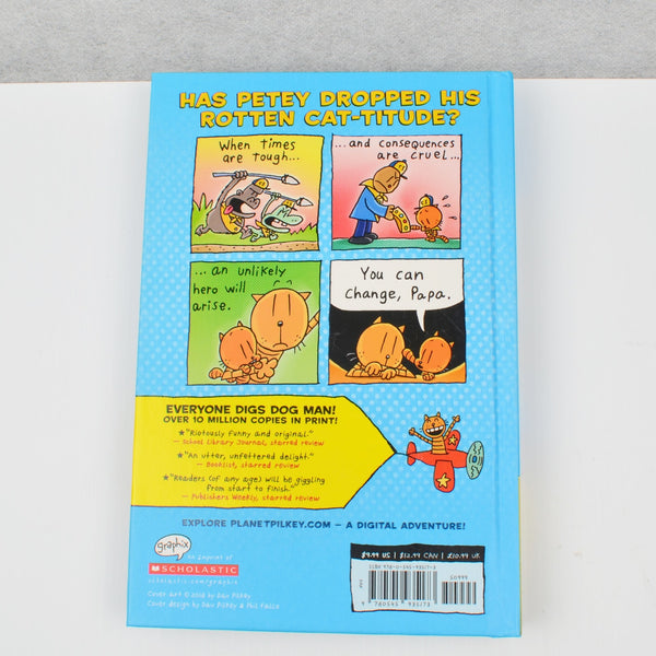 Dog Man by Dav Pilkey - Lot of 5 Books - Cat Kid, Fetch-22, Unleashed, Fleas