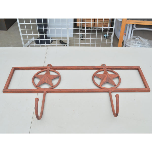 Star Western Decor Cast Iron Coat Hooks