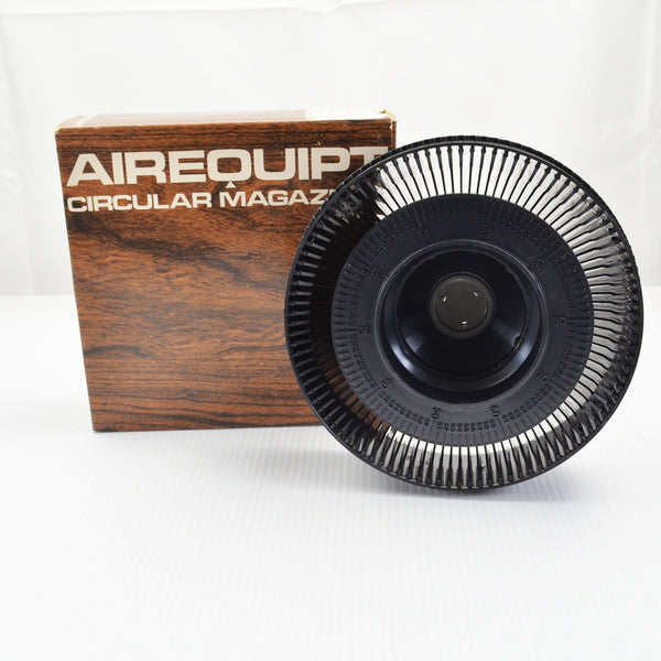 Vintage Airequipt Circular Slide Magazine Carousel Holds 100 Slides