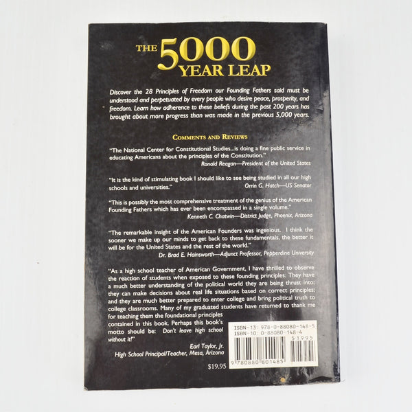 The 5000 Year Leap by W Cleon Skousen, Principles of Freedom 101- 28 Great Ideas