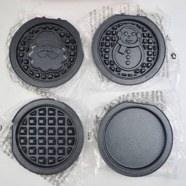 Dash MultiMaker™ Mini System Holiday Waffle Maker Halloween, Santa - WH81