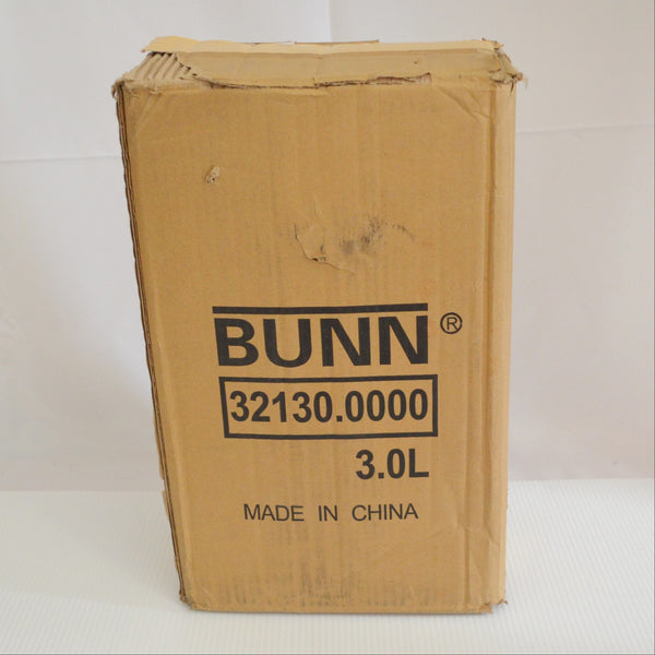 BUNN 3 Liter Lever-Action Airpot - Stainless Steel - Model 32130 Coffee Carafe