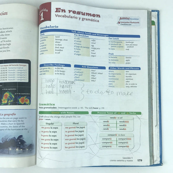 ¡Avancemos! Spanish 1a Student Text by Holt McDougal