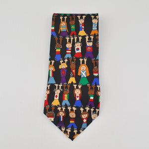 Save the Children Mens Necktie Silk "If We All Work Together" Leah Age 12 USA