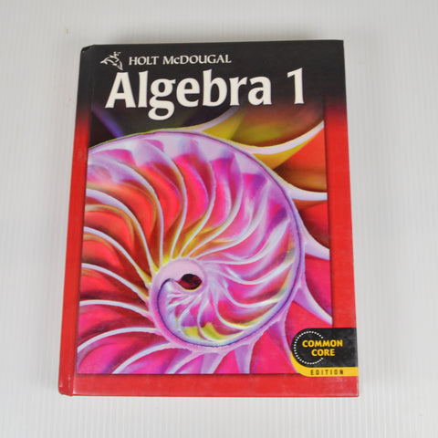 Holt Mcdougal Algebra 1 2012 by HOLT MCDOUGAL - Hardcover, Student Edition