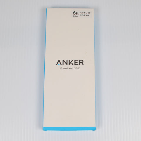 Anker Powerline USB-C to USB 3.0 Charging Cable 6ft - Fast Charge