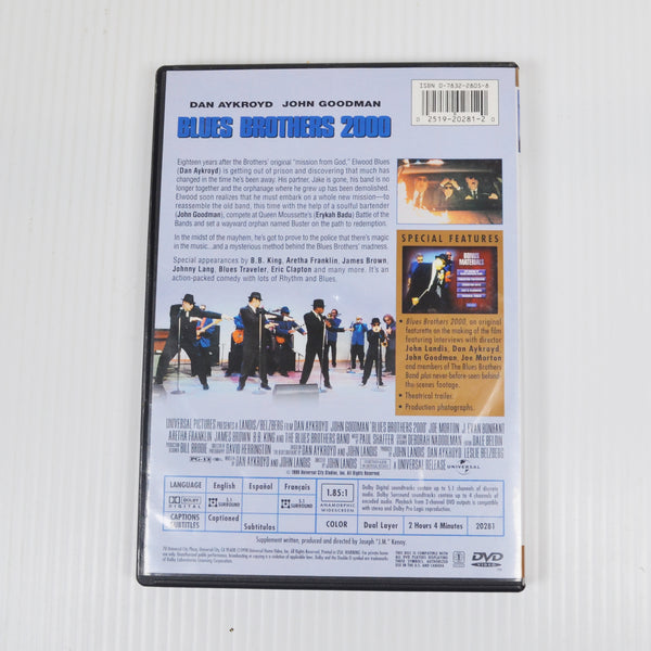 Blues Brothers 2000 (DVD, 1998) Dan Aykroyd, John Goodman - Collectors Edition