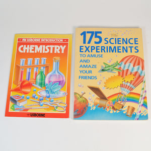 Kids Chemistry Usborne by Chisholm, Johnson + 175 Science Experiments