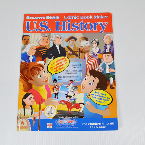 U.S. History Comic Book Maker by Arnie Uretsky - Kreative Komix