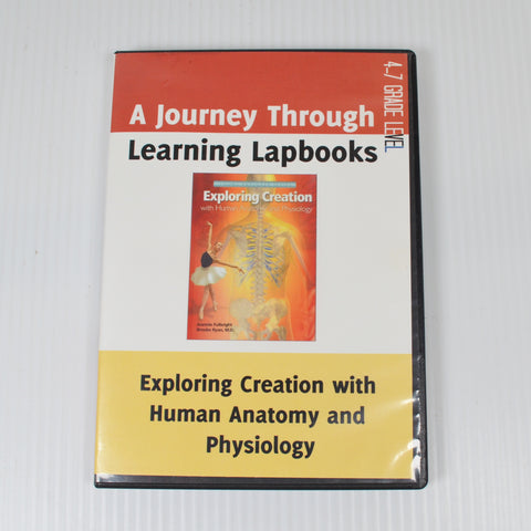 Exploring Creation With Human Anatomy Learning Lapbooks CD - 4-7 Grade Level