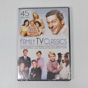 Family TV Classics Pack DVD - 45 Episodes - Dick Van Dyke, Ozzie, Harriet - NEW