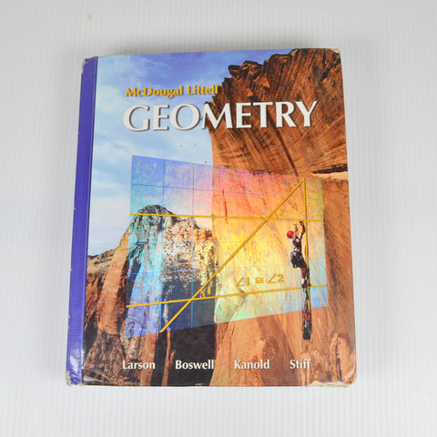 Geometry (Holt McDougal Larson Geometry) - Hardcover By Ron Larson