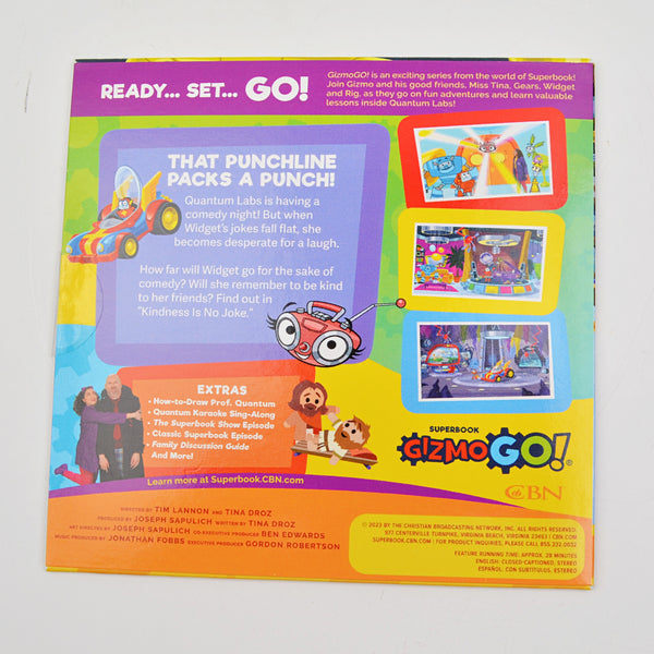 Super Book Gizmo Go - Season 2 - Thankfulness / Kindness DVD Lot of 2