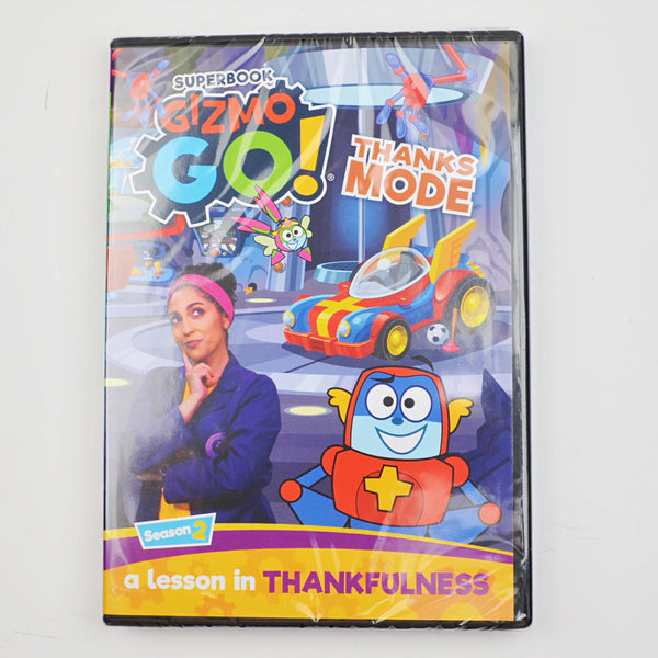 Super Book Gizmo Go - Season 2 - Thankfulness / Kindness DVD 2023 Lot of 2