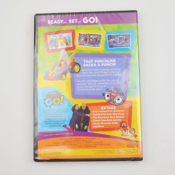 Super Book Gizmo Go - Season 2 - Thankfulness / Kindness DVD 2023 Lot of 2