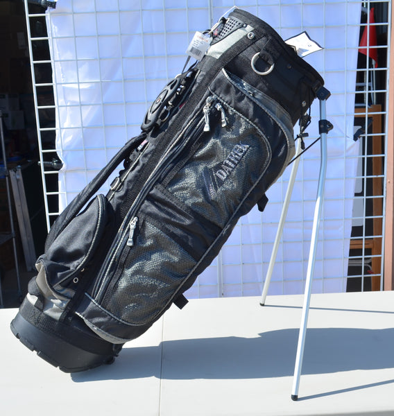 Datrek Golf Bag - Black, Backpack Straps and Stand