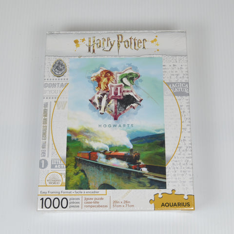 Harry Potter Hogwarts Express Jigsaw Puzzle - 1000 Pieces - Aquarius NEW SEALED