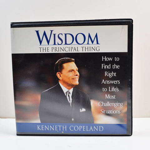 Kenneth Copeland Wisdom: The Principal Thing - Find Answers 6 CD Audio Series