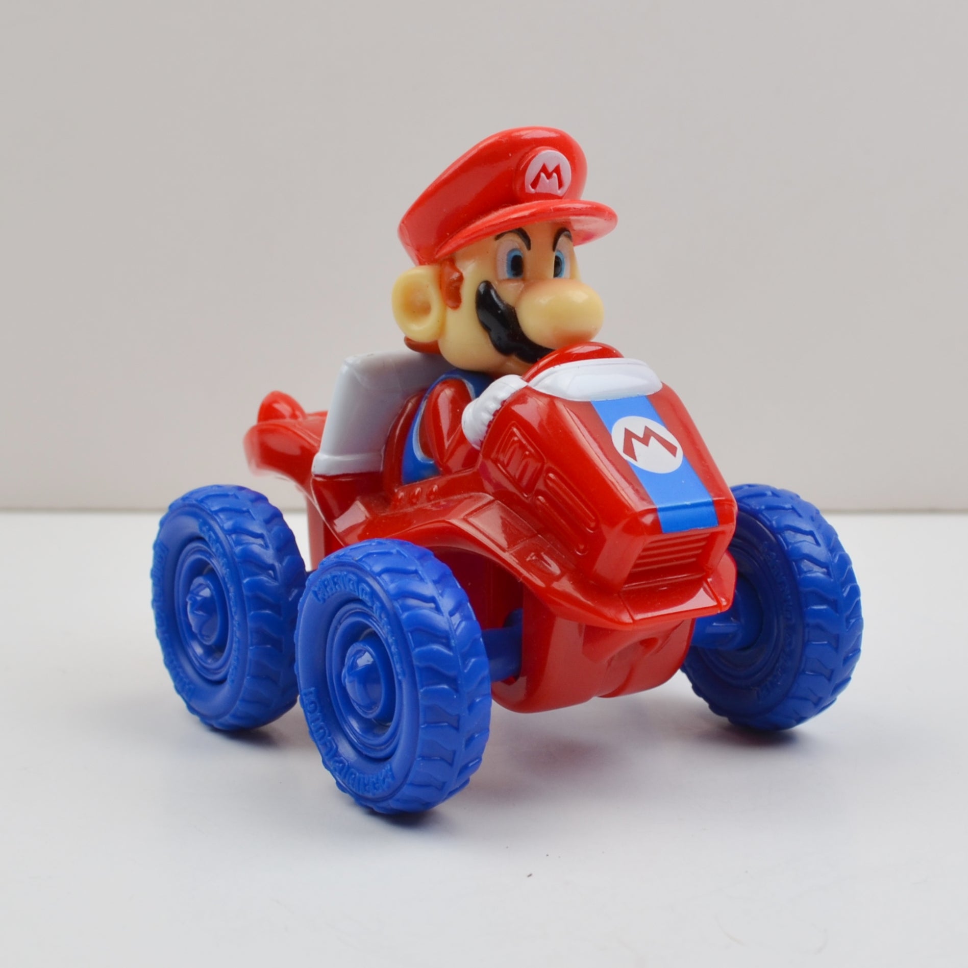 2004 Nintendo Super Mario Bros Mario Kart ATV 4 Wheeler Toy Wendys