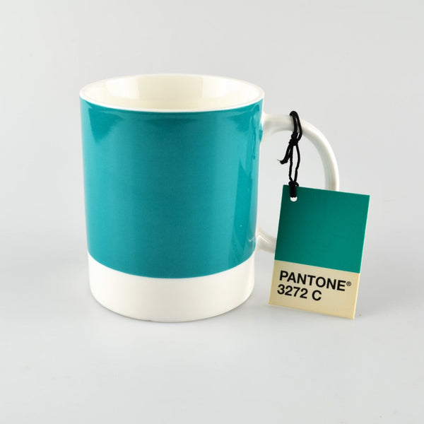 Pantone Coffee Mug - 3272 C - Turquoise, Aquarium, Sea Glass - Factory Second
