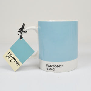 Pantone Coffee Mug - 549 C - Light Blue - Jeans - 10 oz Standard Size - NEW