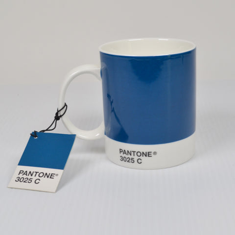 Pantone Coffee Mug - Lagoon Blue 3025 C - Midnight - Classic Car - NEW