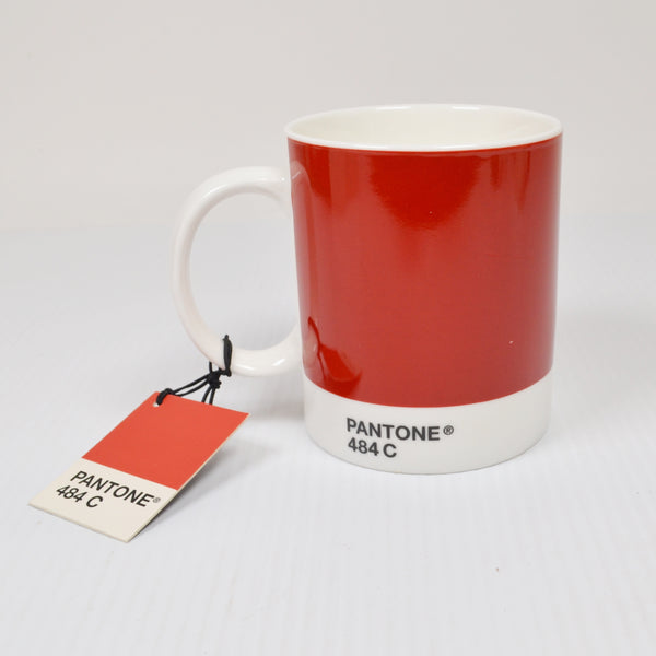 Pantone Coffee Mug - 484 C - Ox Blood Red, Brogues, Clay Brick - Factory Second