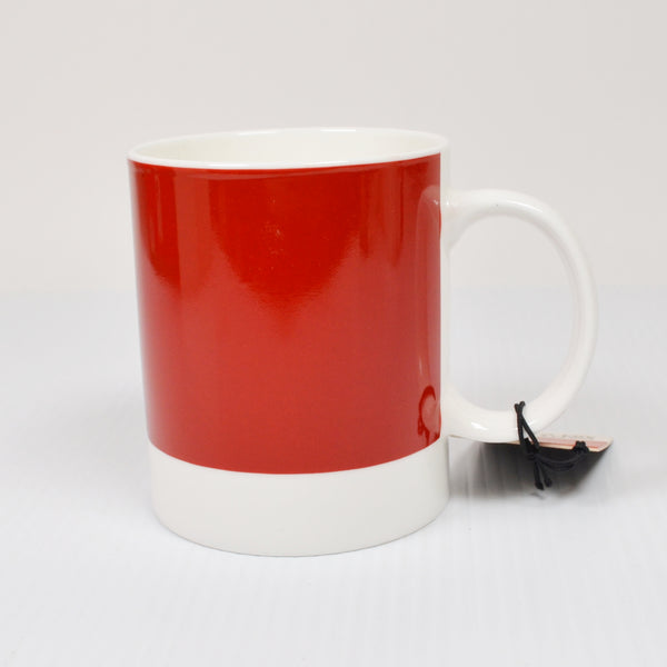 Pantone Coffee Mug - 484 C - Ox Blood Red, Brogues, Clay Brick - Factory Second