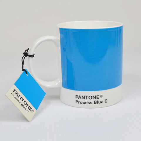 Pantone Coffee Mug - Process Blue C - Pool Tiles - Boat Rope - NEW