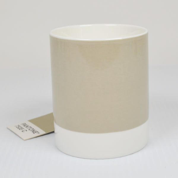 Pantone Coffee Mug - 7535 C - Putty Gray - Platinum - Moon Rock - NEW