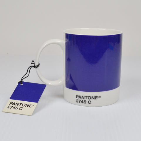 Pantone Coffee Mug - 2745 C - Ultra Violet - Pansy Petals - NEW