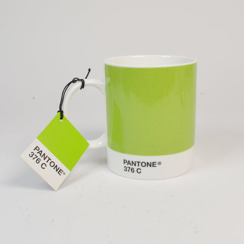 Pantone Coffee Mug - 376 C - Zinger Green - Caterpillar, Little Green Men - NEW