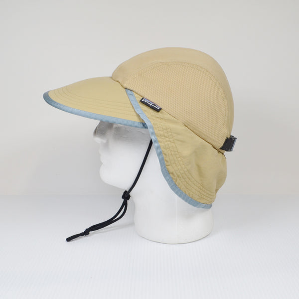Patagonia Wide Brim Adjustable Mesh Hat - Fishing Duckbill Strap-Back Hat Size M