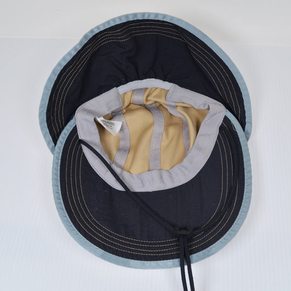 Patagonia Wide Brim Adjustable Mesh Hat - Fishing Duckbill Strap-Back Hat Size M