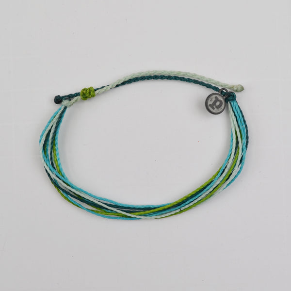 Authentic Puravida Turquoise Aqua Bracelet Wristband Jewelry Pura Vida