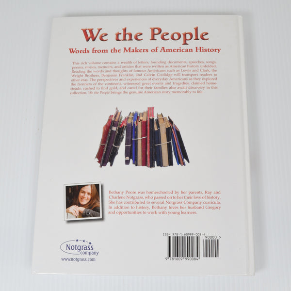 We The People by Bethany Poore - Words From The Makers Of American History