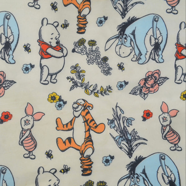 Disney Winnie The Pooh and Friends Tote Bag - Water Resistant, Easy to Clean