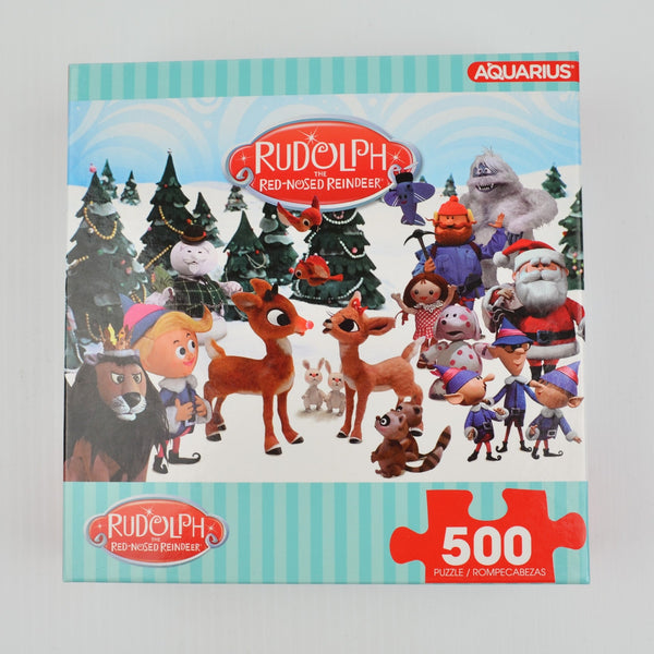 Aquarius Rudolph The Red Nosed Reindeer Puzzle Classic 500 Piece Jigsaw Puzzle