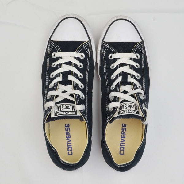 Converse Chuck Taylor All Star Low Womens 9.5 Mens 7.5 Black Athletic Sneakers
