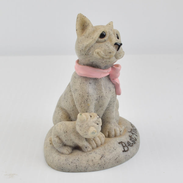 Second Nature Design Quarry Critters Cat Mom, Baby Kittens Best Mom 46011 - 2005