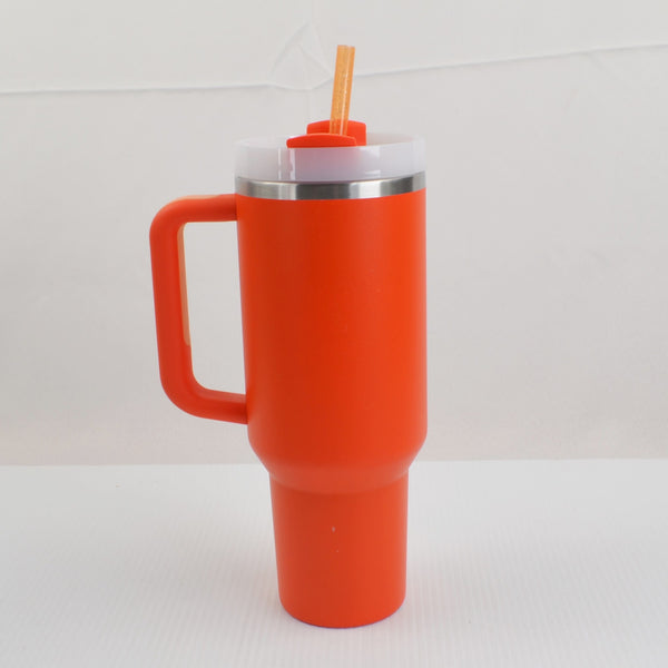 Stanley Flowstate Quencher H2O Double Vacuum Insulate Tumbler 40 oz Orange