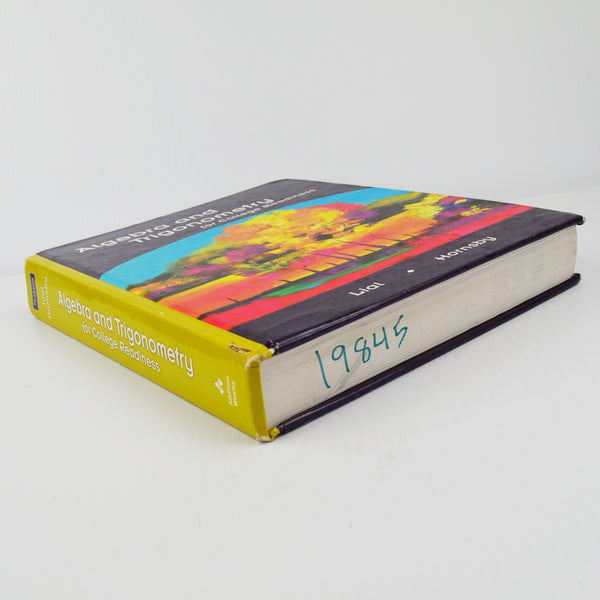 Algebra and Trigonometry for College Readiness by Lial, Hornsby - Hardcover (W)