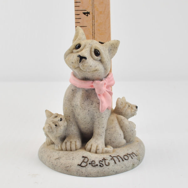 Second Nature Design Quarry Critters Cat Mom, Baby Kittens Best Mom 46011 - 2005