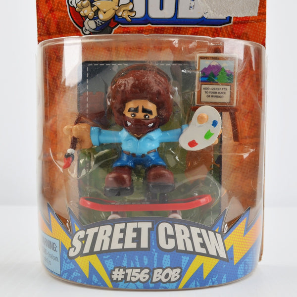 Tech Deck Dude Bob Ross #156 Street Crew - Rare- New And Sealed