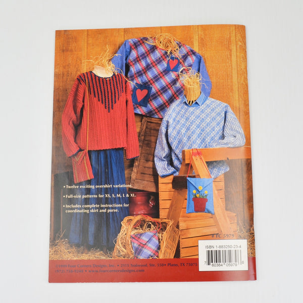 Seasonal Vest, Shirt Sewing Pattern by Four Corners - Misses XS-XL - Lot of 2