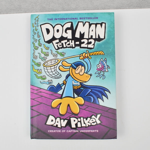 Dog Man by Dav Pilkey - Lot of 5 Books - Cat Kid, Fetch-22, Unleashed, Fleas