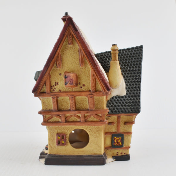 Santa's Workbench Collection Victorian Tally Ho Tavern - 1999 - New LED Light